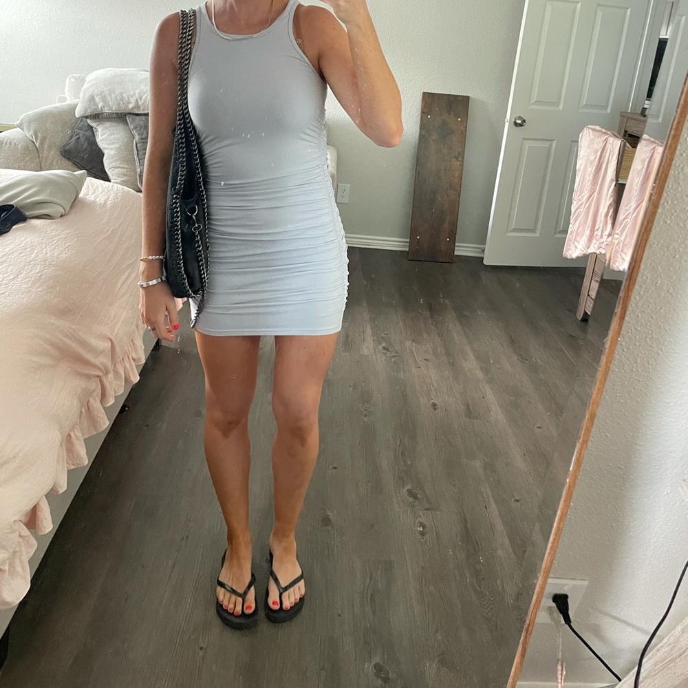 Aritzia Malibu dress in purple